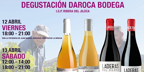 Imagem principal do evento Degustación Vinos Daroca Bodega, I.G.P. Ribera del Jiloca