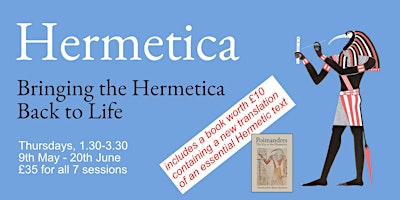 Imagem principal do evento Bringing the Hermetica Back to Life