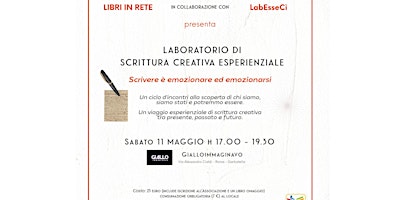 Hauptbild für LABORATORIO DI SCRITTURA CREATIVA ESPERIENZIALE