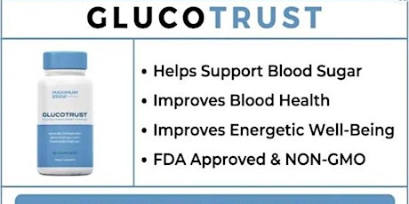 GlucoTrust Powerful Blend for Healthy Blood Sugar Level (Canada Sale)