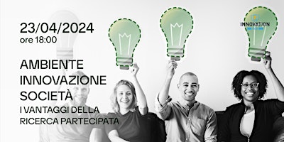 Primaire afbeelding van Ambiente, innovazione e società. I vantaggi della ricerca partecipata