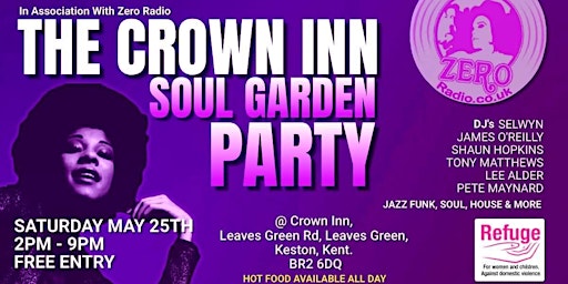 THE CROWN INN SOUL GARDEN PARTY primary image