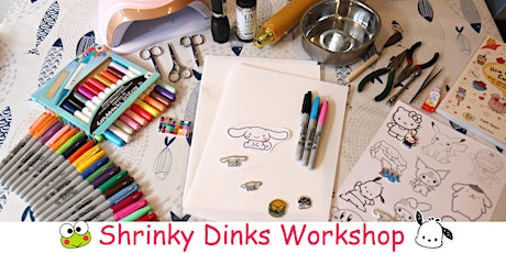 Shrinky Dinks workshop. Make professional keychain, pin and badges