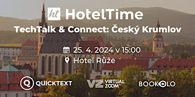 HotelTime TechTalk & Connect: Český Krumlov primary image