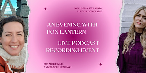 Immagine principale di An Evening with Fox, Animal Soul Intuitive 