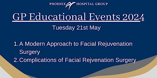 Hauptbild für Virtual GP Educational Event - Facial Rejuvenation Surgery evening