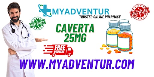 buy Caverta 25 mg - (sildenafil) ED medication for men’s health primary image