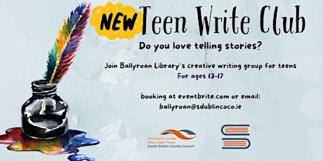 Imagem principal do evento Teen Write Club