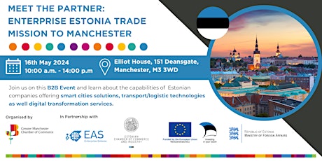 Meet the Partner:  Enterprise Estonia Trade Mission to Manchester