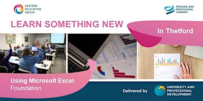 Imagem principal do evento Using Microsoft Excel - Foundation  (FREE COURSE)