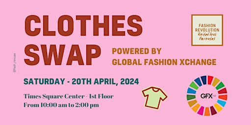 Imagem principal do evento Clothes Swap Powered by GlobalFashionXchange