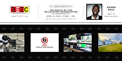 Imagen principal de The Basics of Live On-Location Broadcasting  (Live Broadcasting 101)
