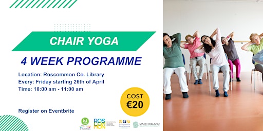 Primaire afbeelding van Chair Yoga at Roscommon Co. Library