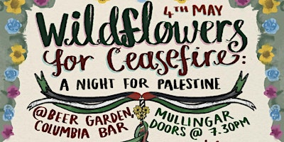 Immagine principale di Wildflowers for Ceasefire - A Night for Palestine 