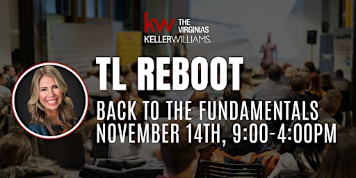 Imagem principal do evento TL ReBoot- Back To The Fundamentals with Theresa Flood