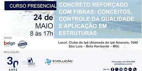 Imagem principal do evento Concreto Reforçado com Fibras