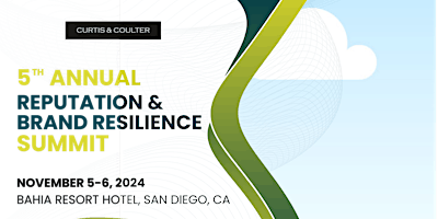 Imagen principal de 5th Reputation  & Brand Resilience Summit