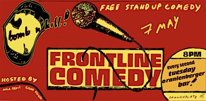 FRONTLINE COMEDY - STAND UP COMEDY ON A TUESDAY 7.5.24  primärbild