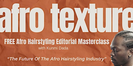 Free Afro Hairstyling Editorial Masterclass