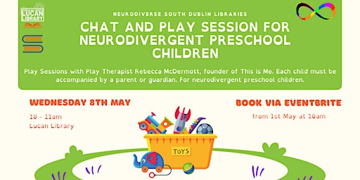 Chat and Play Sessions for Neuro-Divergent Pre-School Children  primärbild