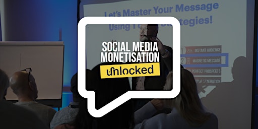 Imagem principal do evento Social Media Monetisation Unlocked – Chelmsford
