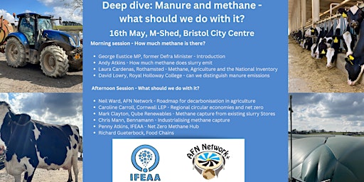 Imagem principal do evento Deep Dive: Manure and Methane - What should we do with it?