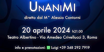 Imagem principal do evento Coro Voci Nella Testa - Unanimi live