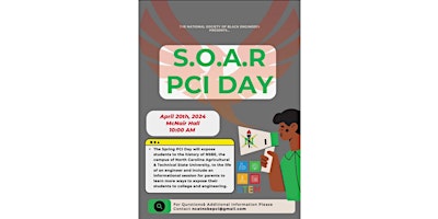 NSBE's SOAR Pre-College Initiative Day - In Partnership with PATT primary image