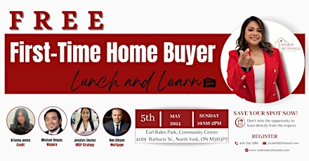 FREE Lunch and Learn (First Time Home Buyer)