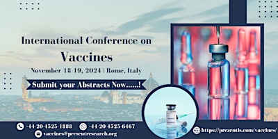 Imagem principal do evento International Conference on Vaccines