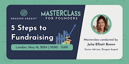 Imagem principal do evento Masterclass: 5 Steps to Fundraising