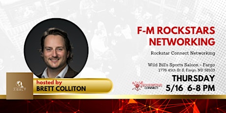 Free F-M Rockstars Networking Event (May, North Dakota) primary image