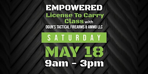 Imagem principal de EMPOWERED License To Carry with OGUNS