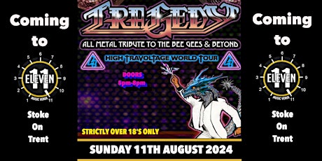 Tragedy all metal tribute to The Bee Gees and beyond live Eleven stoke