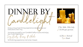 Imagem principal do evento Dinner by Candlelight