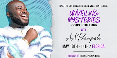 Imagem principal do evento Unveiling Mysteries Prophetic Tour, Florida