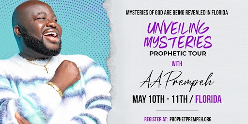 Unveiling Mysteries Prophetic Tour, Florida  primärbild