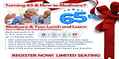 Primaire afbeelding van Medicare & You Educational: Lunch and Learn