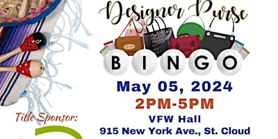 Primaire afbeelding van HHS Athletic Booster's Cinco de Mayo Designer Purse Bingo