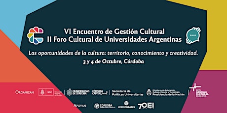 Imagen principal de Encuentro de Gestión Cultural - Foro Cultural de Universidades Argentinas