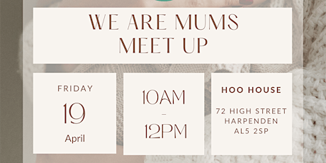 WE ARE MUMS: PASTRIES & PLAY