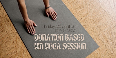 Yin Yoga Session - donation based primary image