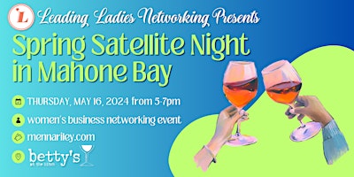Imagem principal de Leading Ladies Networking: Spring Satellite Night in Mahone Bay
