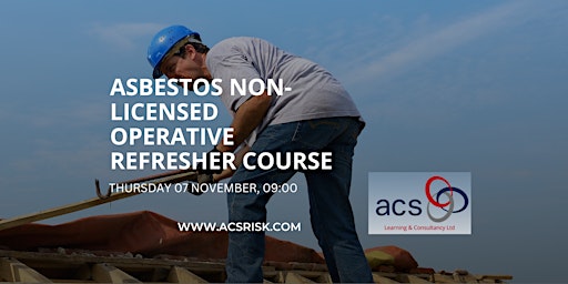 Imagem principal de Asbestos Non-Licensed Operative Refresher Course