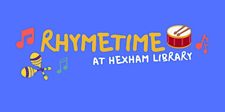 Rhymetime at Hexham Library