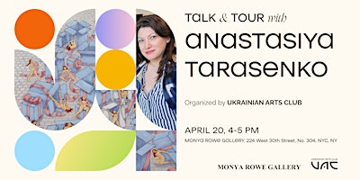 Imagem principal do evento Talk & Tour with Anastasiya Tarasenko