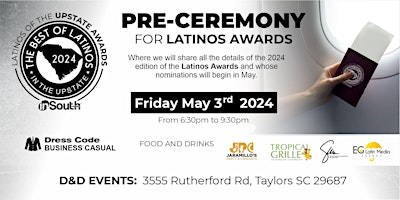 Pre Ceremonia Latinos Awards primary image