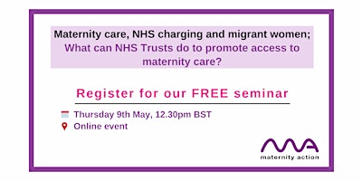 Hauptbild für What can NHS Trusts do to promote access to maternity care?
