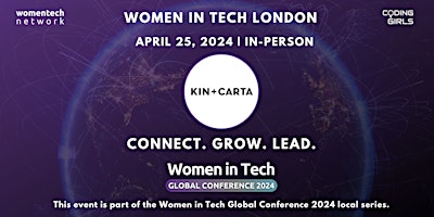 Women in Tech London 2024 primary image