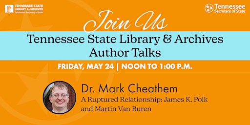 An "Author Talks" event featuring Dr. Mark Cheathem  primärbild